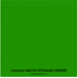roscolux R2004 STORARO GREEN Rouleau 1.22 x 7.62m