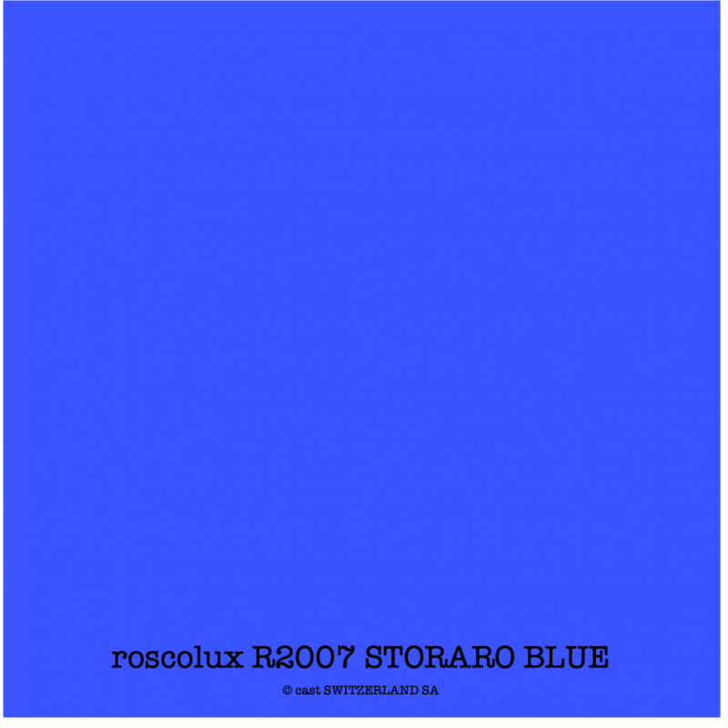 roscolux R2007 STORARO BLUE Rolle 1.22 x 7.62m