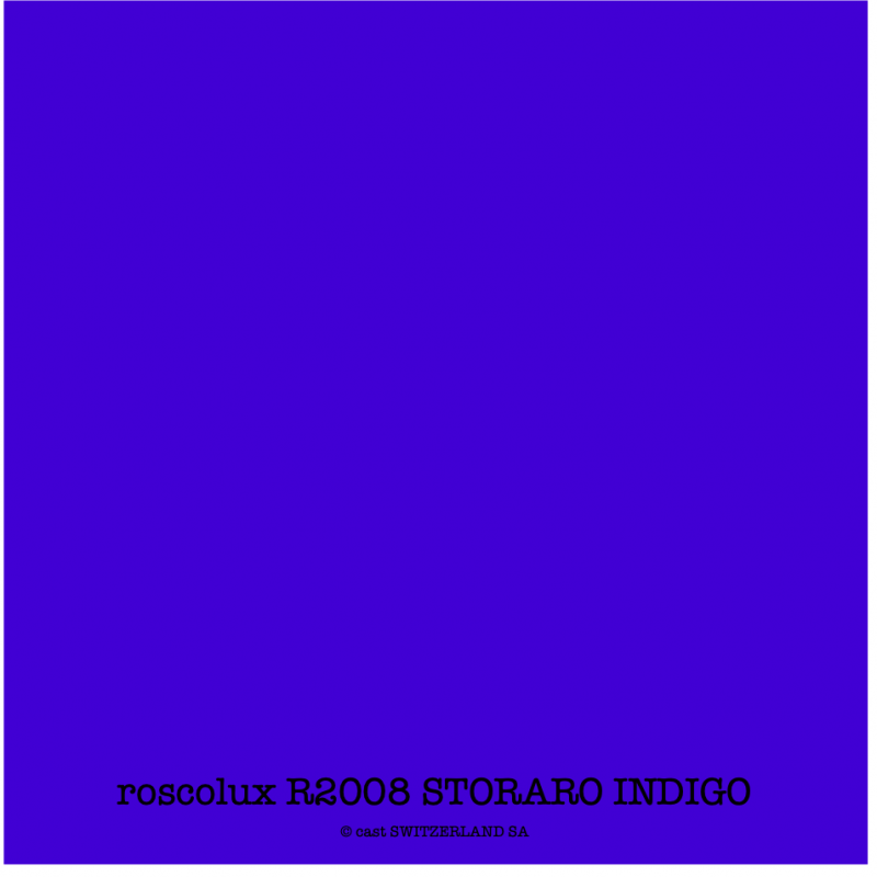 roscolux R2008 STORARO INDIGO Rolle 1.22 x 7.62m