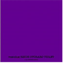 roscolux R2009 STORARO VIOLET Rouleau 1.22 x 7.62m