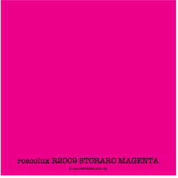 roscolux R2009 STORARO MAGENTA Rolle 1.22 x 7.62m