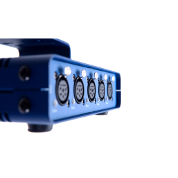 DMX OPTO-SPLITTER mini 1»5 PortableMount, bleu