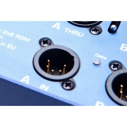 RDM OPTO-SPLITTER 2»8 PortableMount, bleu