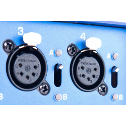DMX OPTO-SPLITTER 2»8 PortableMount, bleu