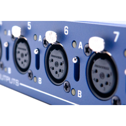 DMX OPTO-SPLITTER 2»8 Rack Mount, blau