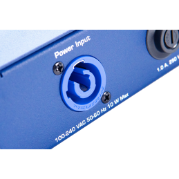 DMX OPTO-SPLITTER 2»8 Rack Mount, blau