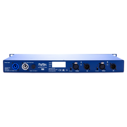 RDM OPTO-SPLITTER 2»10 Rack Mount, blau