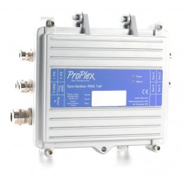 DMX OPTO-SPLITTER 1»6 IP65 PortableMount, blau