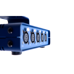 DMX OPTO-SPLITTER mini 1»5 PortableMount, blau