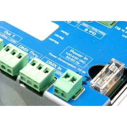 RDM OPTO-SPLITTER 1»6 IP65 PortableMount, blau