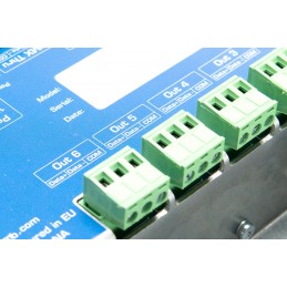 RDM OPTO-SPLITTER 1»6 IP65 PortableMount, blau