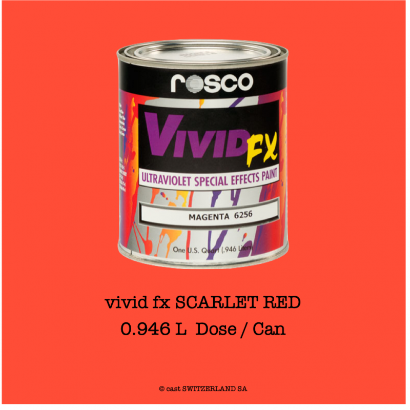 vivid fx SCARLET RED | 0,946 Liter Dose