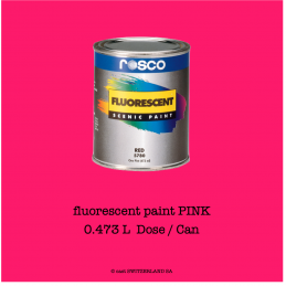 fluorescent paint PINK | 0,473 litre Can