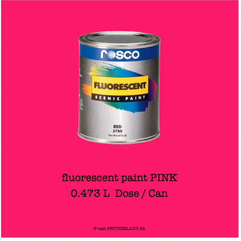 fluorescent paint PINK | 0,473 Liter Dose