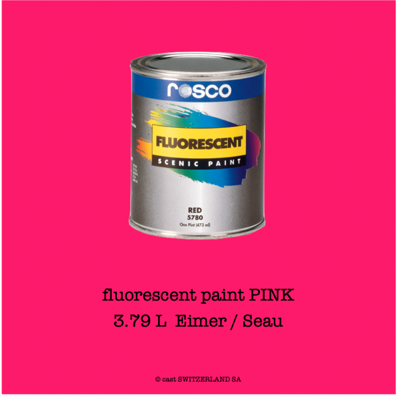 fluorescent paint PINK | 3,79 litre Seau