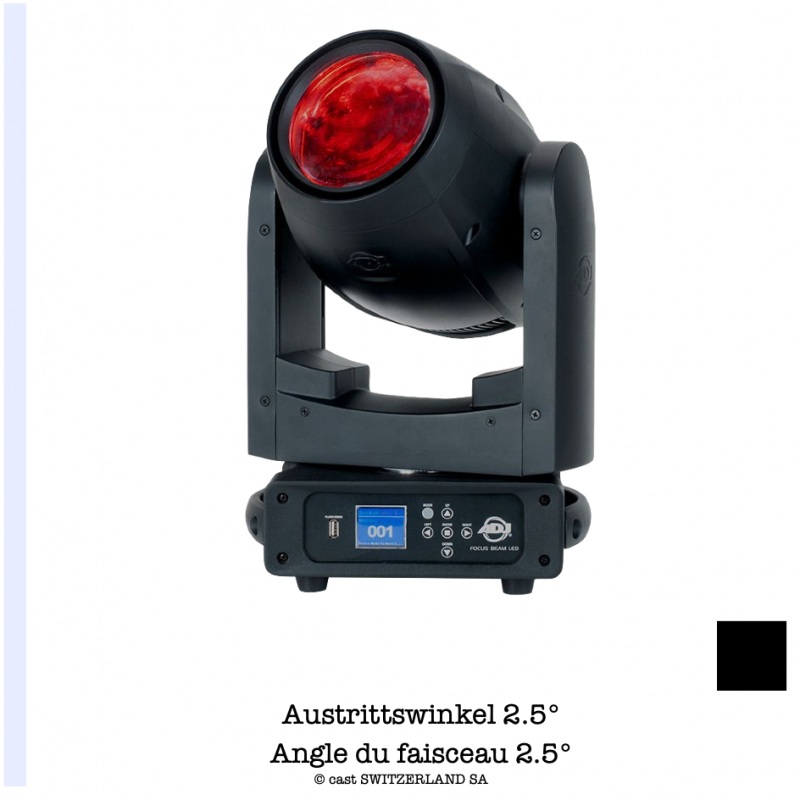 FOCUS BEAM LED | 7400K, schwarz