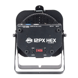 12PX HEX | RGBAW+UV, noir