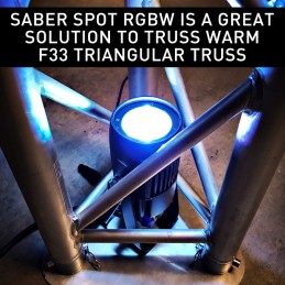 SABER SPOT | RGBW, schwarz