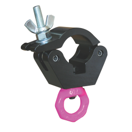 Hanging Clamp mit Pink Eye, 750kg, schwarz