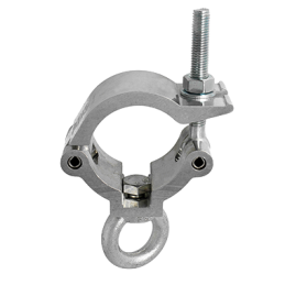 Mammoth Hanging Clamp, 340kg, aluminium poliert