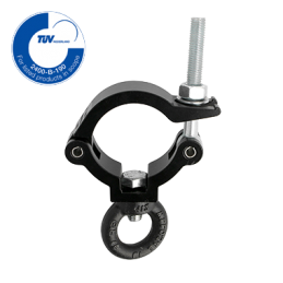 Slimline Mammoth Hanging Clamp, 300kg, schwarz