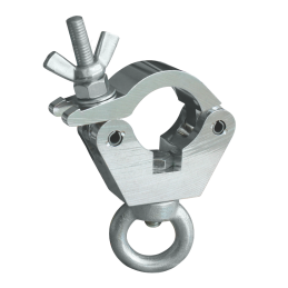 Slimline Hanging Clamp, 340kg, aluminium poliert