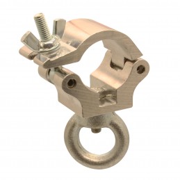 Atom Hanging Clamp - 32mm, 100kg, aluminium poliert