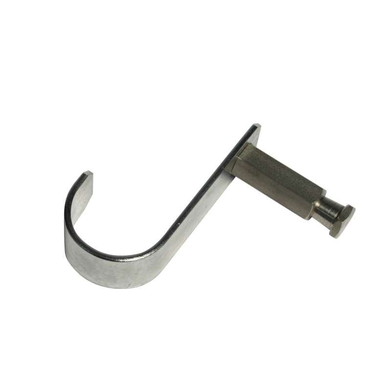 Snap-in Swivel Hook, 20kg, schwarz, galvanisch verzinkt