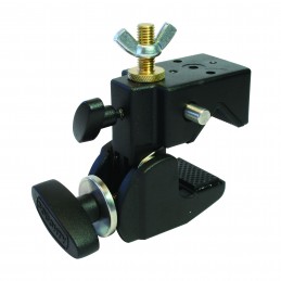 M10 x 25 Snap-in Rotating Stud, 20kg, laiton