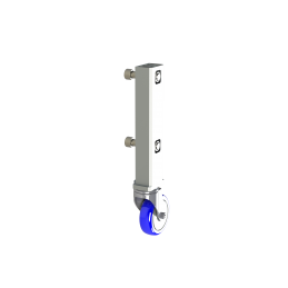 AMTS Wheel bracket Single | Aluminium roh