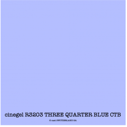 cinegel R3203 THREE QUARTER BLUE CTB Rolle 1.22 x 7.62m