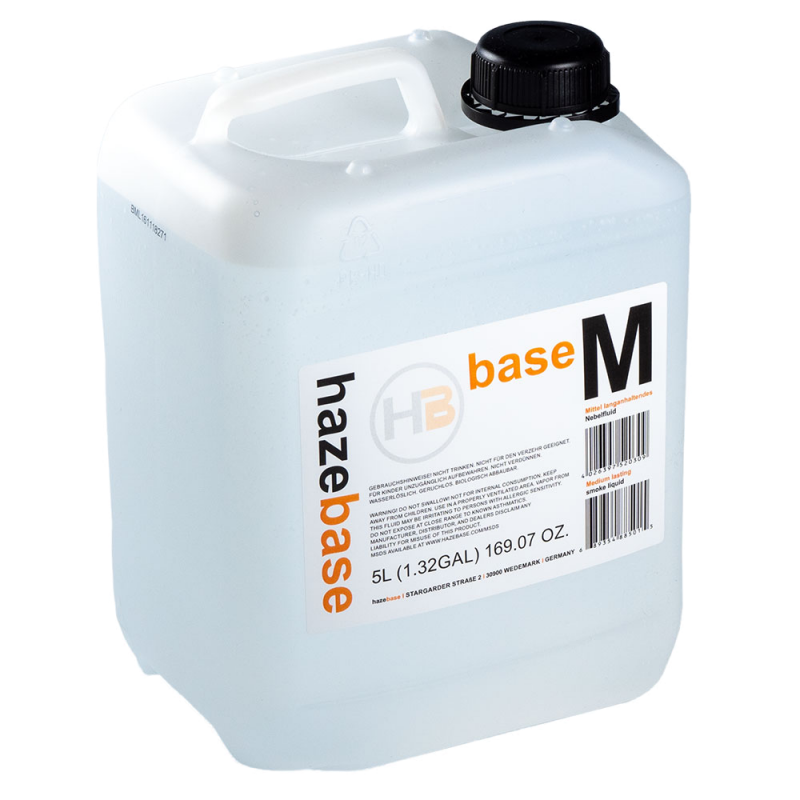 base*M, Nebelfluid | 5 Liter Kanister | transparent