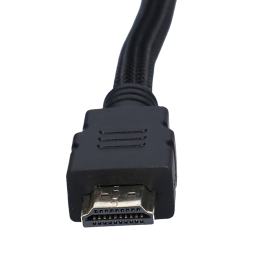 Câble HDMI UHD 4K@60Hz | Câble HDMI haute vitesse avec Ethernet0.061, noir, 1m