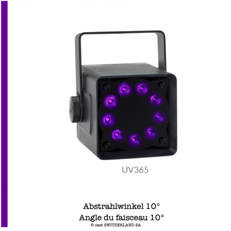 Miro Cube 2 CLASSIC | UV 365nm | schwarz