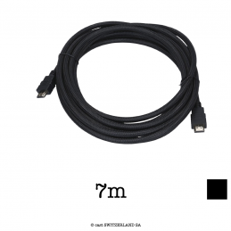 HDMI Kabel UHD 4K@60Hz | High Speed mit Ethernet | schwarz, 7m
