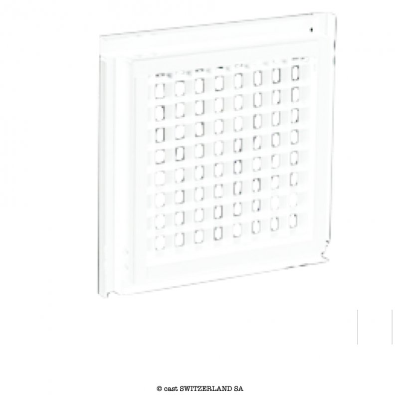 Egg Crate Jalousie zu BRAQ CUBE | weiss