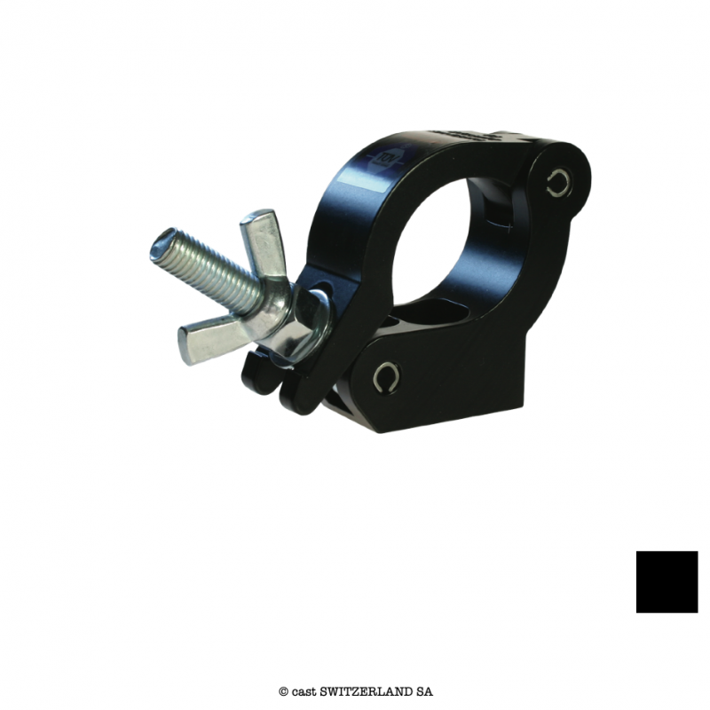 Side Entry Clamp 30mm, 500kg | 5:1 | noir