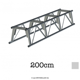 L52 Stackable | silber | L= 200cm