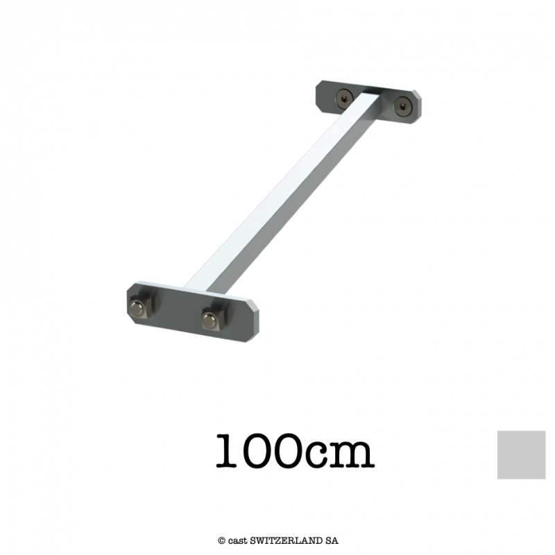 L52 Diagonal truss | silber | L= 100cm