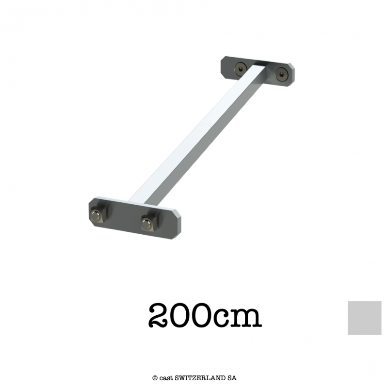 L52 Diagonal truss | silber | L= 200cm