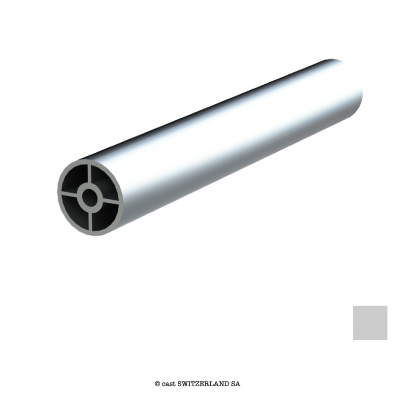 L52S cross tube 60mm | argent