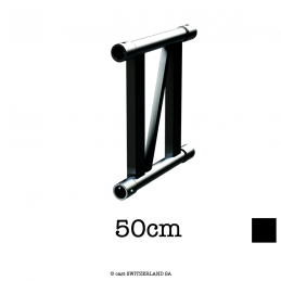 L52 Ladder | noir satiné RAL 9005 | L= 50cm