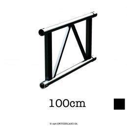 L52 Ladder | noir satiné RAL 9005 | L= 100cm