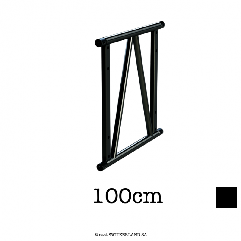 XL101 Ladder | schwarz | L= 100cm