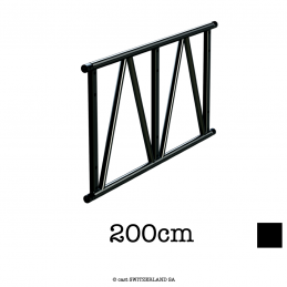 XL101 Ladder | schwarz | L= 200cm