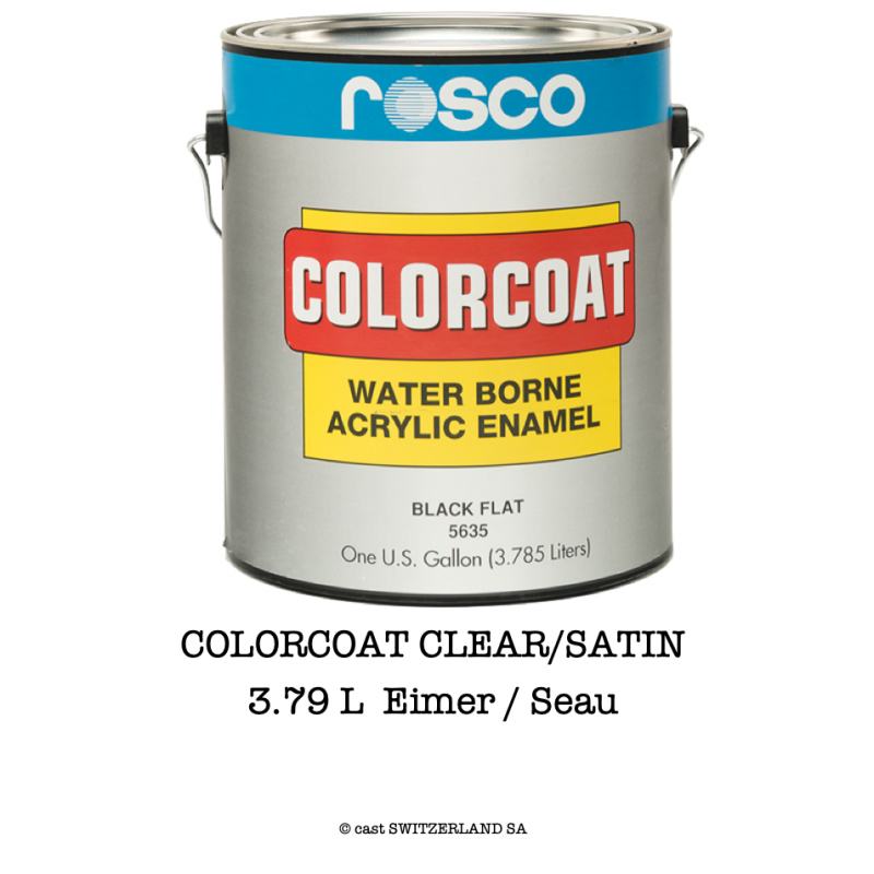 COLORCOAT CLEAR/SATIN | 3,79 litre Seau | Laque transparente satinée