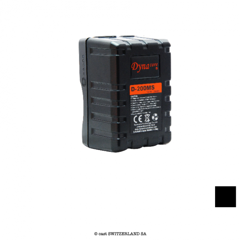 D-200MS mini USB V-Lock | 14.8V | 14Ah | 200Wh | schwarz