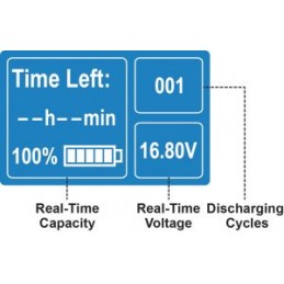 DD-200S avec Display V-Lock | 14.8V | 10.5Ah | 155Wh | noir