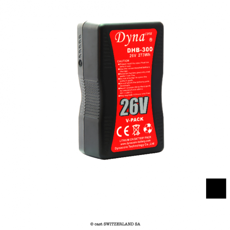 DHB-300 V-Lock | 26V | 10.5Ah | 273Wh | schwarz