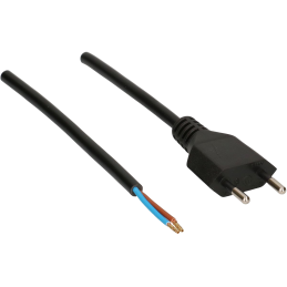 Câble T11 » extrémité libre | H05RR-F1 | noir, 3m
